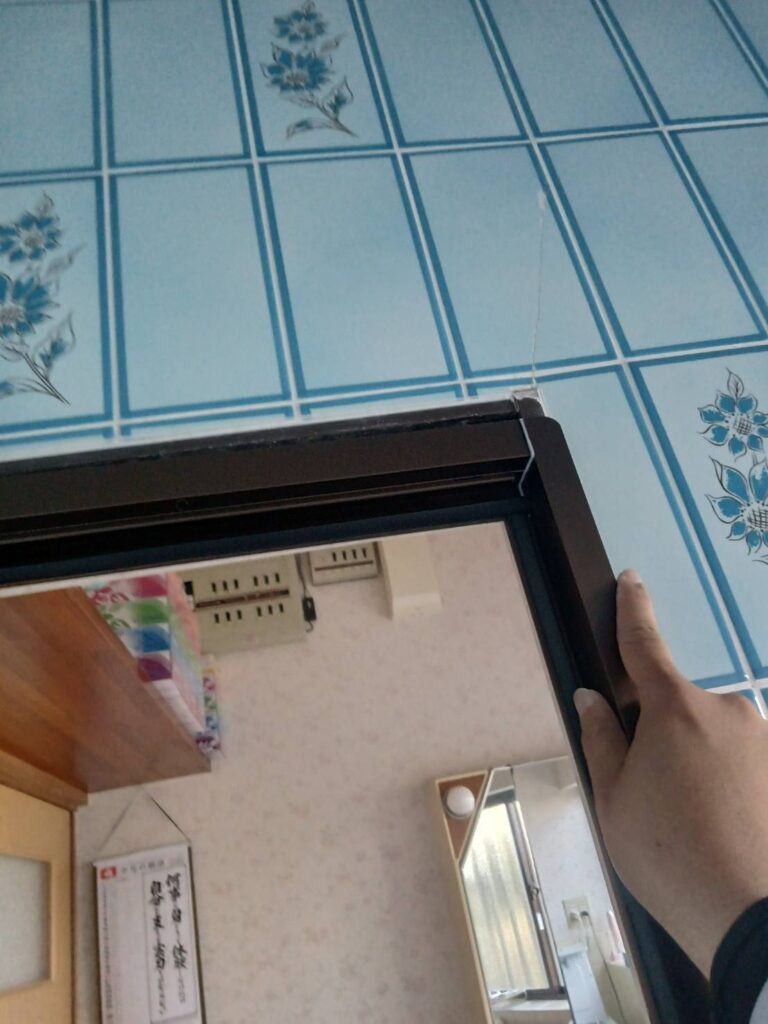 浴室折れ戸カバー工法