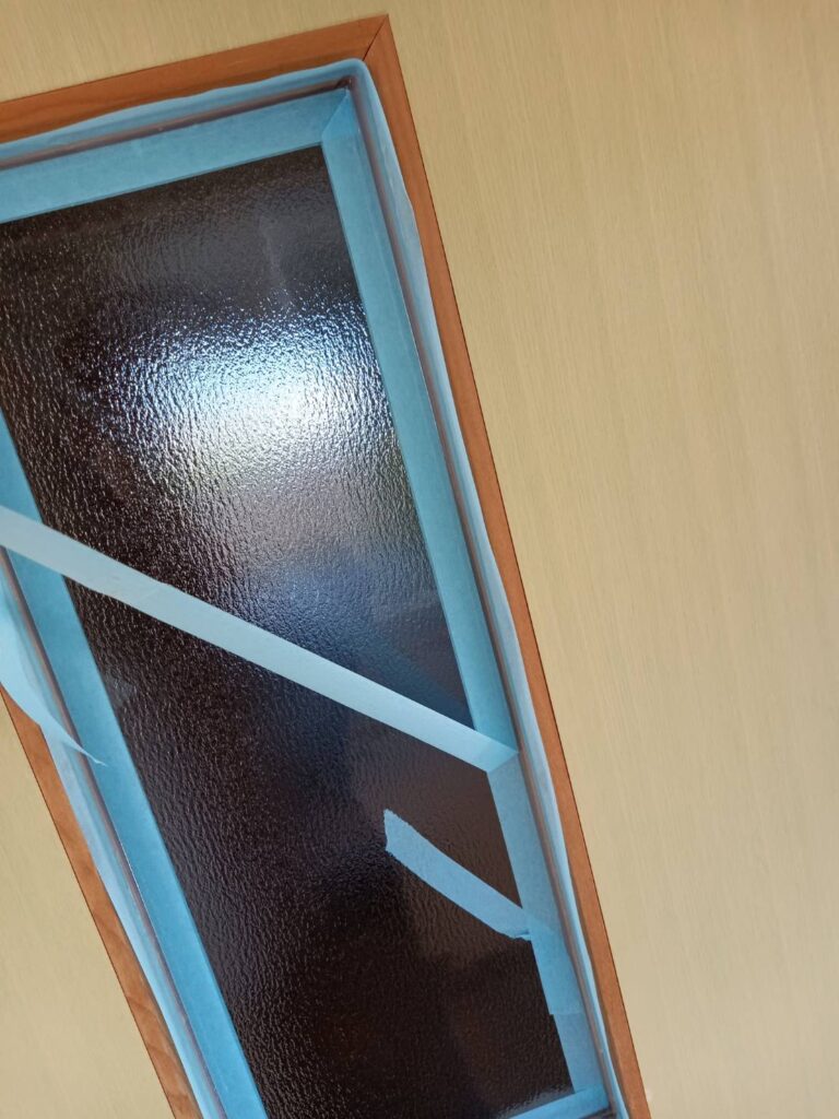 下関市小月｜額ガラス交換完了後の仕上がり