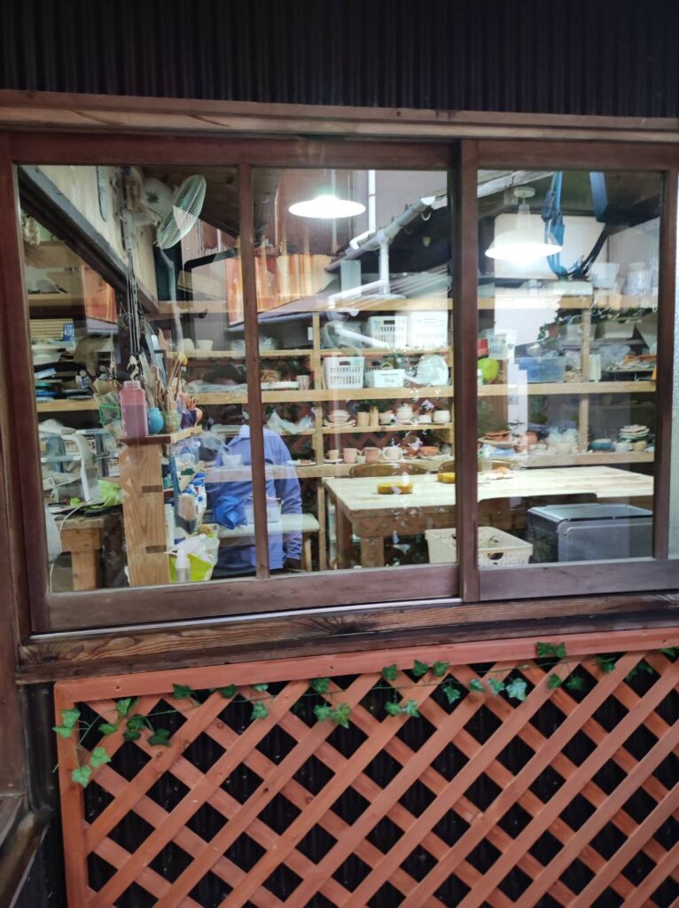 下関市長府周辺での店舗透明ガラス交換後