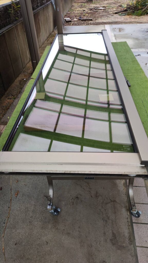 下関市小月のペアガラス交換修理 施工後